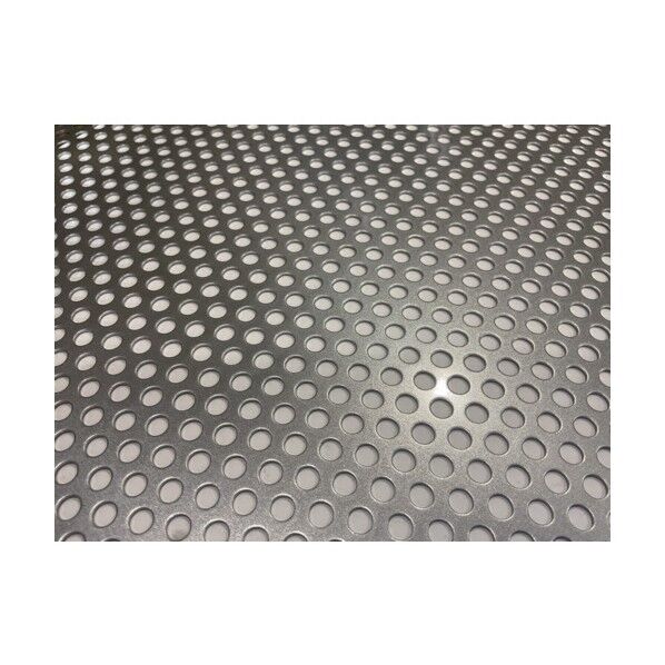 鉄パンチングメタル1.0t D2P3 450X450 SPCC1-D2-P3-450X450 1枚