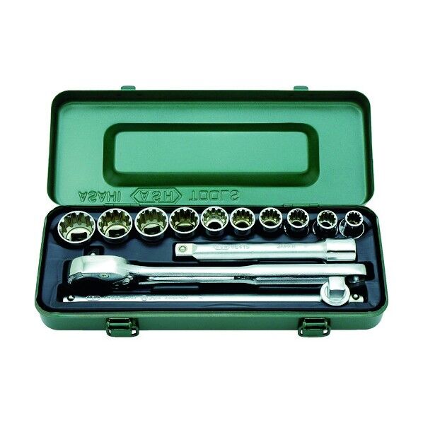 ハイブリットソケットセット1/2(12.7)×13pcs