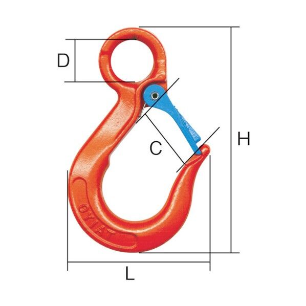 Vフック(ラッチ付)