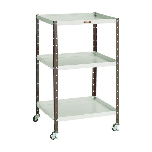 アングル支柱式ツールワゴン 3段タイプ