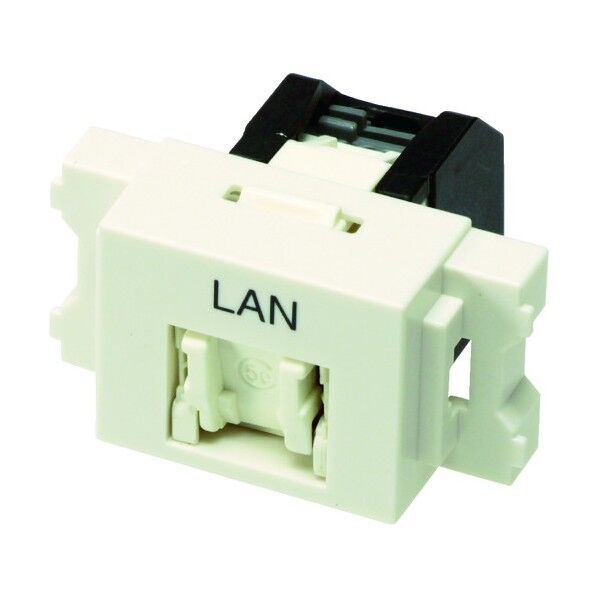 モジュラージャック JISプレート用アダプタセット RJ45 カテゴリ5e