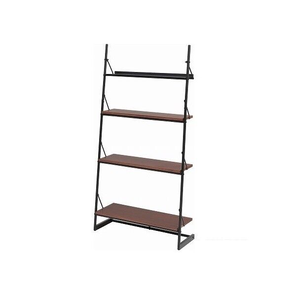 アンセム フリーラックワイド anthem Free Rack(wide) ブラウン 63.5×25×130cm ANR-3196BR 1台