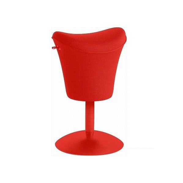 レッドチェア MARU:DE:KUMO CHAIR(A) レッド 420×385×500~645mm CH-3275RD 1台
