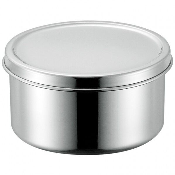 18-8丸型調味料入(ツマミ無)8cm 031451008 1個