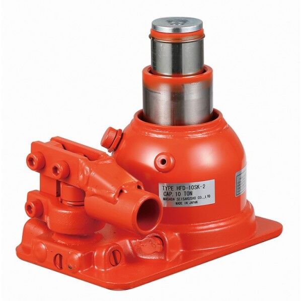 二段式油圧ジャッキ 低床