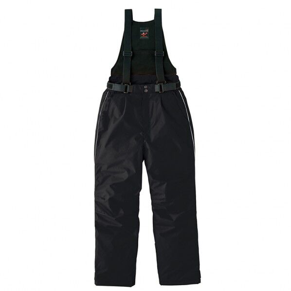 防寒サロペット(男女兼用) 010ブラック LL 6064 1点