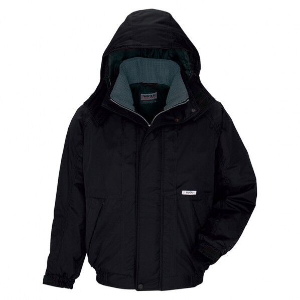 防寒ブルゾン(男女兼用) 010ブラック 3L 6161 1点