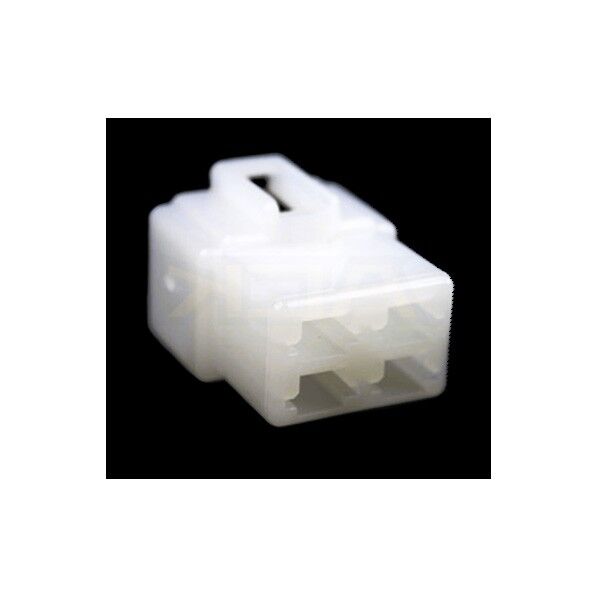 ファストン(平型)端子コネクター4Pオス(7122-2446)