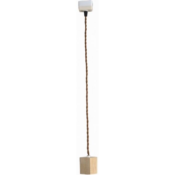 ペンダントコード アッシュ材 四角 Φ5×101cm GF001 1個