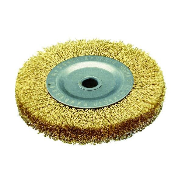 鋼線ゴールドホイールブラシ