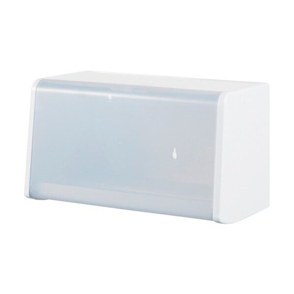 ペーパータオル容器 14 x 25 x 14.7 cm 670 g ホワイト W45-CW