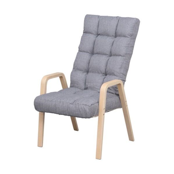 ＩＲＩＳ　５３１２６６　ウッドアームチェア WAC-L-GR 1台