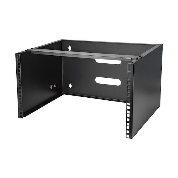 サーバーラック/壁面ブラケット/6U/19インチ/奥行35cm/スチール WALLMOUNT6 1台