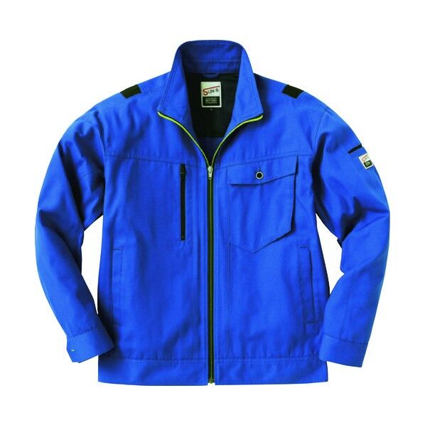 冬 長袖ブルゾン ブルー色 Mサイズ WA21811-4-M 1点