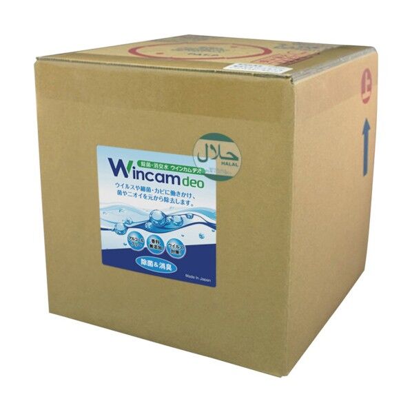 除菌・消臭水 ウィンカムデオ10L(詰替テナー)100ppm WDEO-10LR100 1点