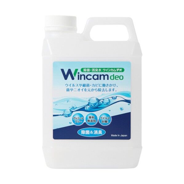 除菌･消臭水 ウィンカムデオ2L(詰替タンク)100ppm WDEO-2LR100 1点