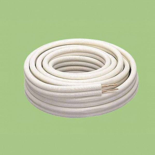 ペアチューブ2分3分 白 エアコン配管材 KP-23 1個