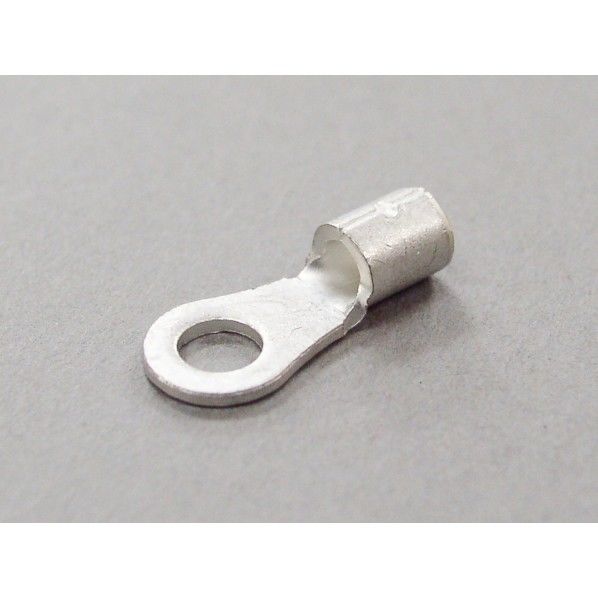 丸型圧着端子 シルバー 電材パーツ R 3.5-4 20 20個