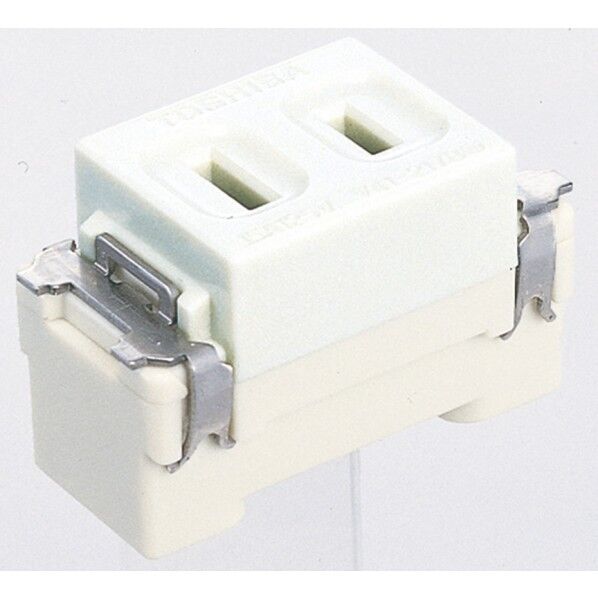 E's(イーズ)コンセント ニューホワイト 電材パーツ NDG2111(WW) 1個