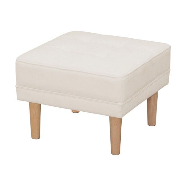 アイリスオーヤマ 100992 オットマン オフホワイト WFS-OT-OW 1台...
