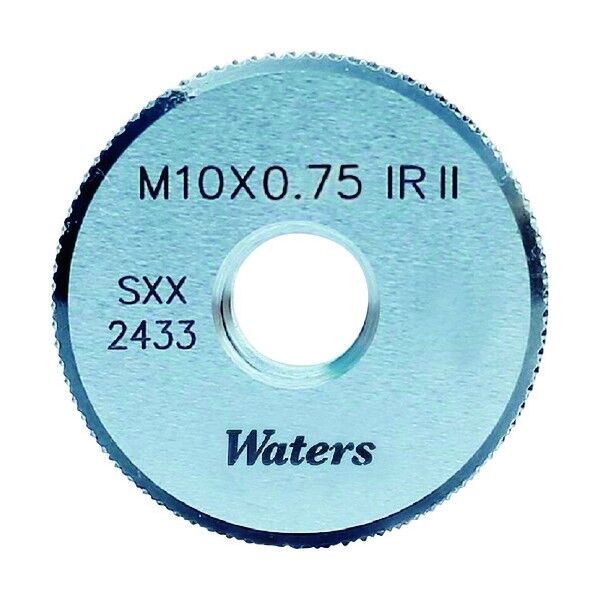 Waters メートルねじ検査用リングゲージ(旧JIS) WGRIR2M22X1.0 1点