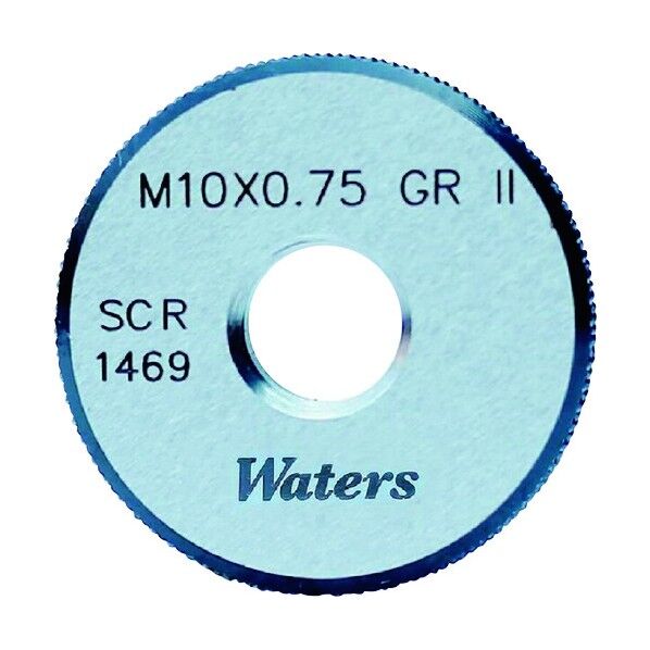 Waters メートルねじ検査用リングゲージ(旧JIS) WGRIR2M22X2.0 1点