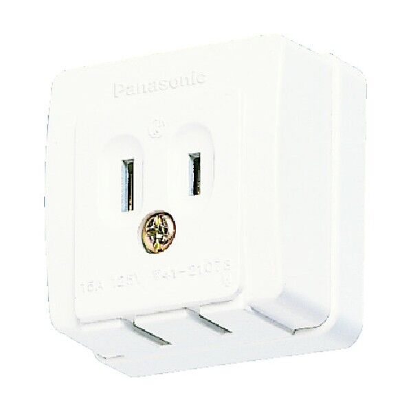 L型2コ口コンセント WK1013WP 1点