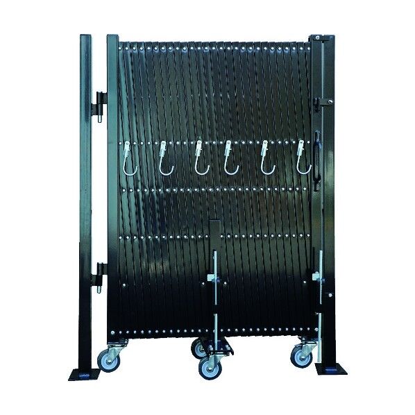 マルチゲート ベースプレート式 両扉タイプ ブラック WMGT-6P2-B 1点