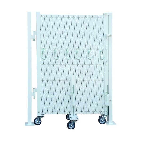 マルチゲート ベースプレート式 両扉タイプ ホワイト WMGT-6P2-W 1点