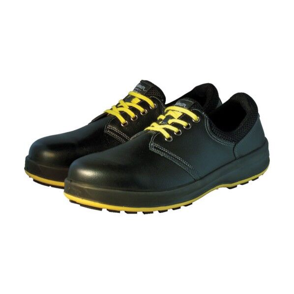 静電・耐滑・軽量3層安全靴 WS11黒静電靴