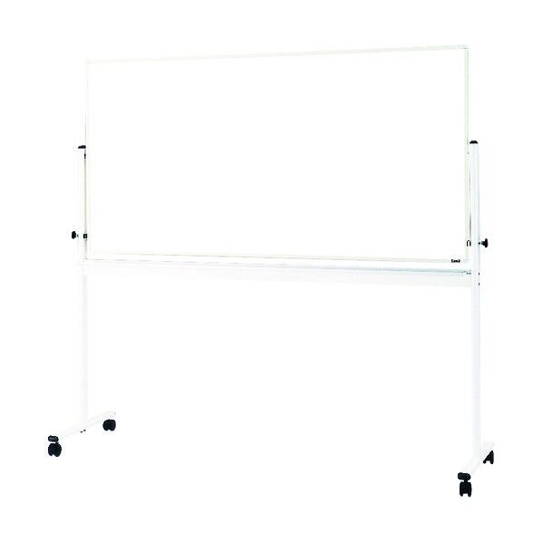 回転ボード(白暗線・両面仕様・スチール製ホワイトボード)