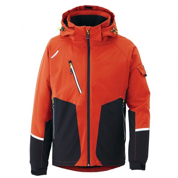 防寒ジャケット(男女兼用) 009レッド S 6174 1点