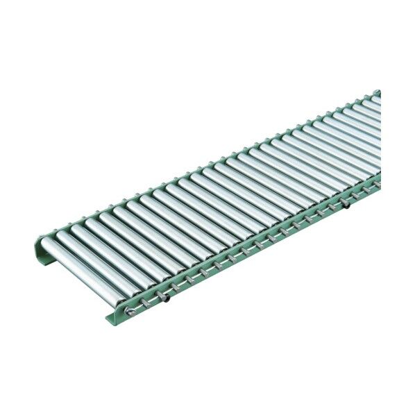 スチールローラコンベヤ W100XP15X2000L φ12 X1210L-100-15-2000 1