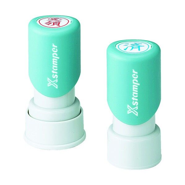 シヤチハタ XスタンパーE型赤秘タテ 31 x 31 x 65 mm XEN-101V2...