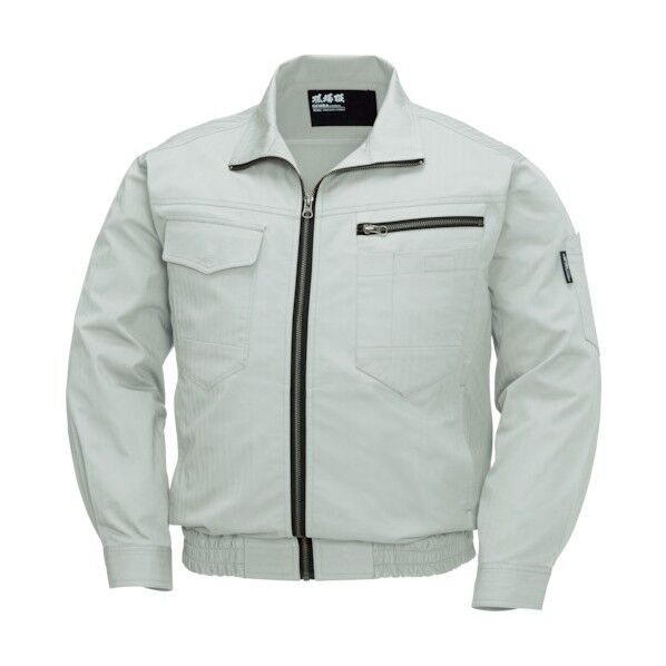 綿薄手現場服ヘリンボン空調服