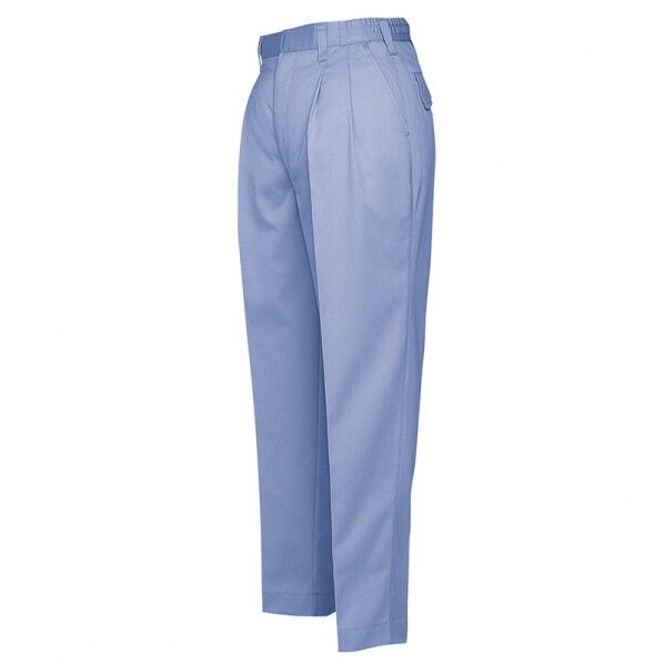 ムービンカット レディースシャーリングパンツ（2タック） 076ミストバイオレット L 6323 1点