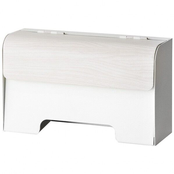 宮武製作所 マスクケース TEER(ティール) 幅約20×奥行き約7.5×高さ約12cm ホワイト MC-1400M_WH 1台...