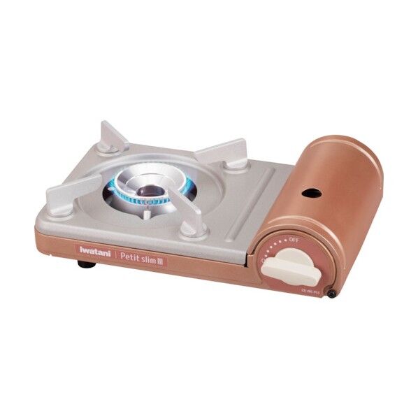 岩谷産業 カセットフー プチスリム3 メタリックコーラル CB-JRC-PS3 1点