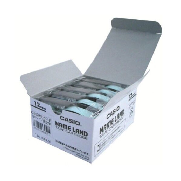 ネームランド用テープカートリッジ(スタンダードテープ5個入)