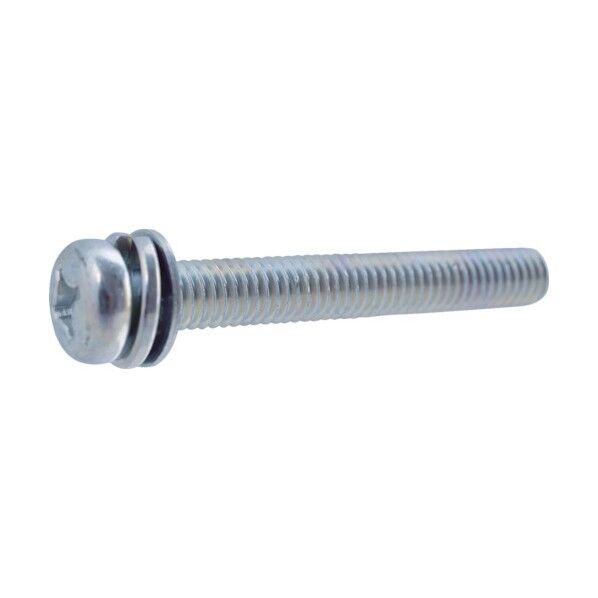 薄板用座金組込ねじ M3X12 Y031-0312 75本.
