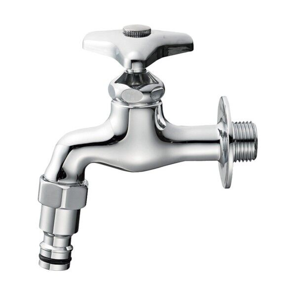 SANEI 散水用横水栓 2.3 x 10.7 x 12.1 cm シルバー Y306K-13 1個...