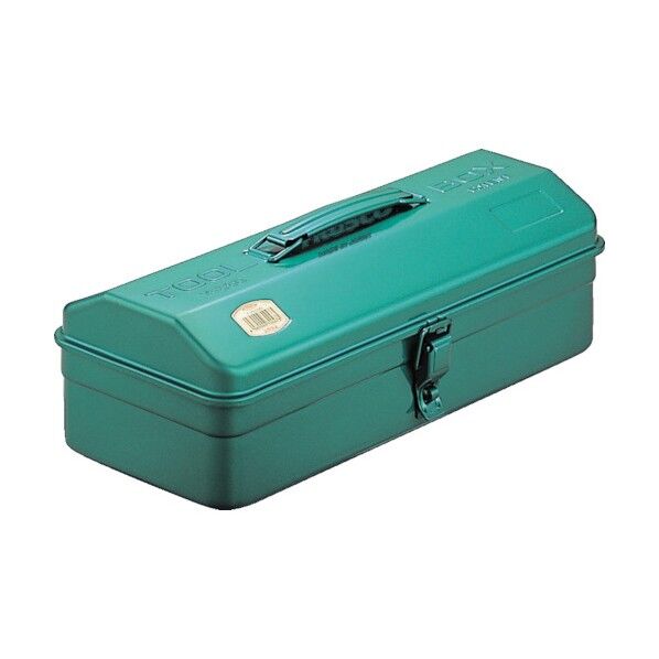 トラスコ 山型工具箱３７３Ｘ１６４Ｘ１２４グリーン 167 x 363 x 122 mm Y-350-GN (クﾞリーン) 1点