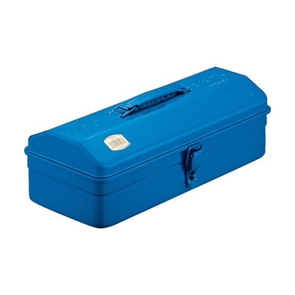 トラスコ 山型工具箱３７３Ｘ１６４Ｘ１２４ブルー 365 x 171 x 126 mm Y-350-B (フﾞルー) 1点