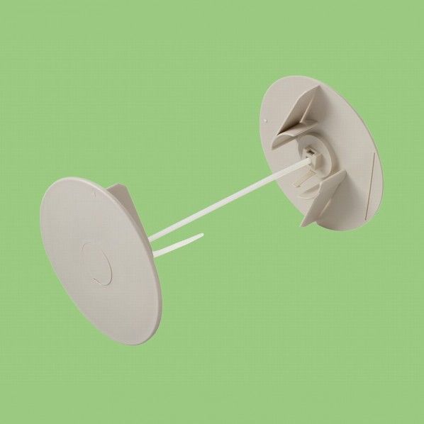 エアコン配管穴ふさぎ アイボリー エアコン配管材 HA-F2 1個