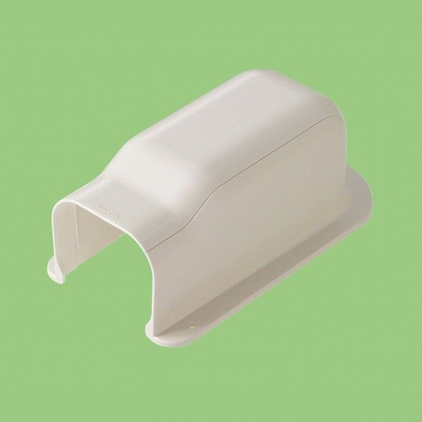 出口化粧カバー後付用 アイボリー エアコン配管用 KD2-75AI 1個