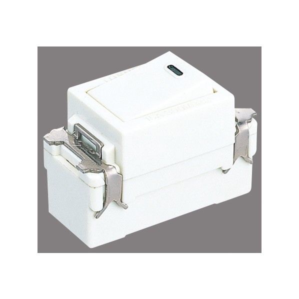 片切りスイッチ ニューホワイト 電材パーツ NDG1111(WW) 1個