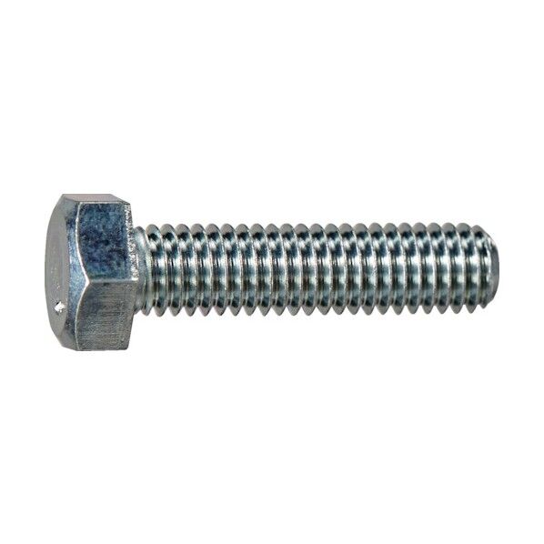 六角ボルト ユニクロ 全ネジ M6×8  少量パック Y801-0608 10本