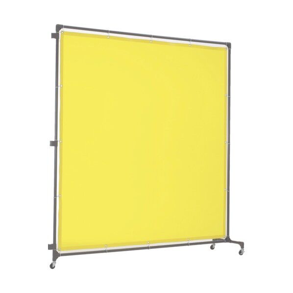 溶接遮光フェンス 2015型接続 キャスター 深緑 YF2015S-DG 1