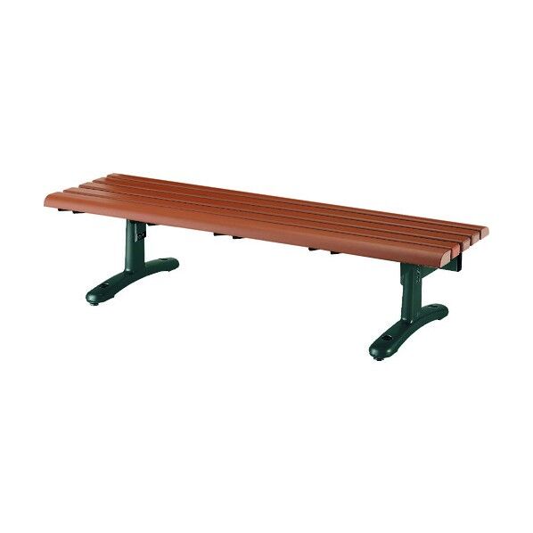 屋内外用 ベンチ YB-111L-WN1800(背なし)