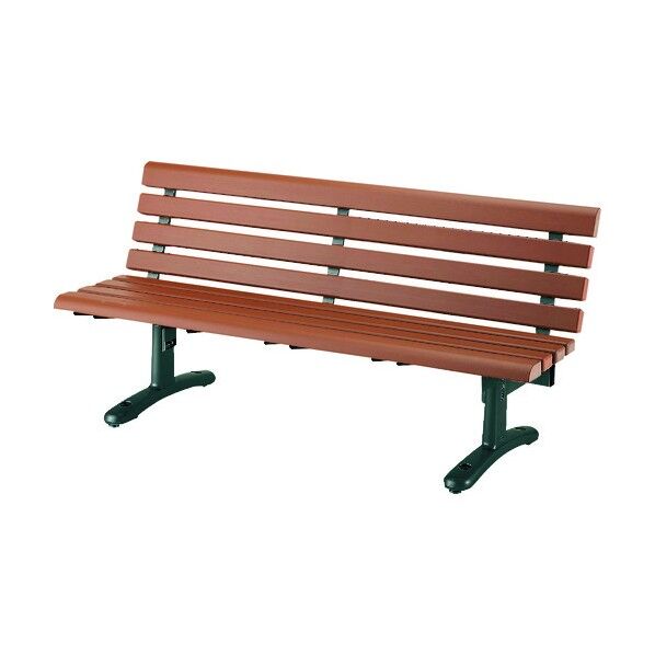 屋内外用 ベンチ YB-90L-WN1500(背付)